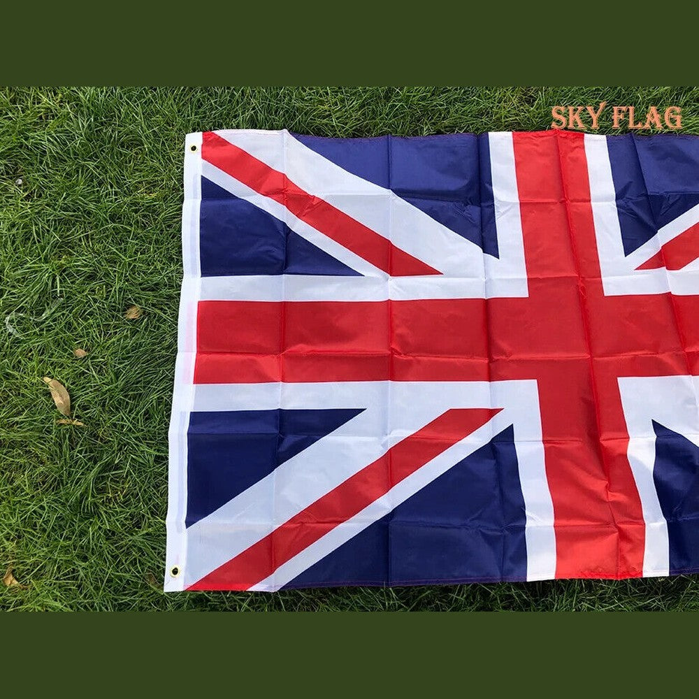 Flag of the United Kingdom Union Jack 3 ft x 5 ft NEW! Home & Garden:Yard, Garden & Outdoor Living:Décor:Flags Style Your Walls